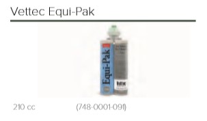 VETTEC EQUI-PAK 210cc